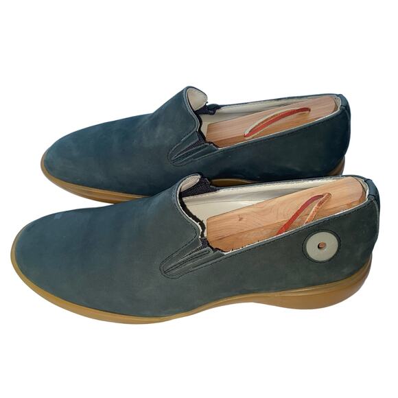 COPY - Authentic Louis Vuitton Grey Suede Slip On Shoes Sz 6.5 (37) great condi… - Picture 4 of 9